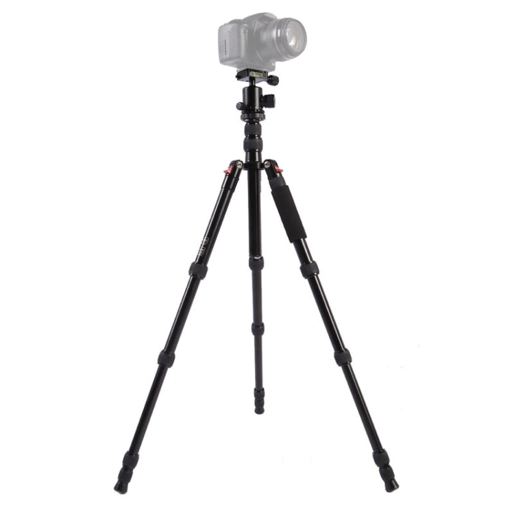 Adjustable Portable Aluminum Tripod with NB-1S Ball Head for Canon Nikon Sony DSLR Camera