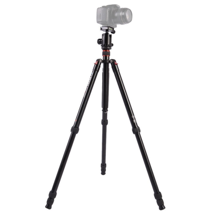 Adjustable Portable Aluminum Tripod (Gold) with NB-2S Ball Head (Black) for Canon Nikon Sony DSLR Camera