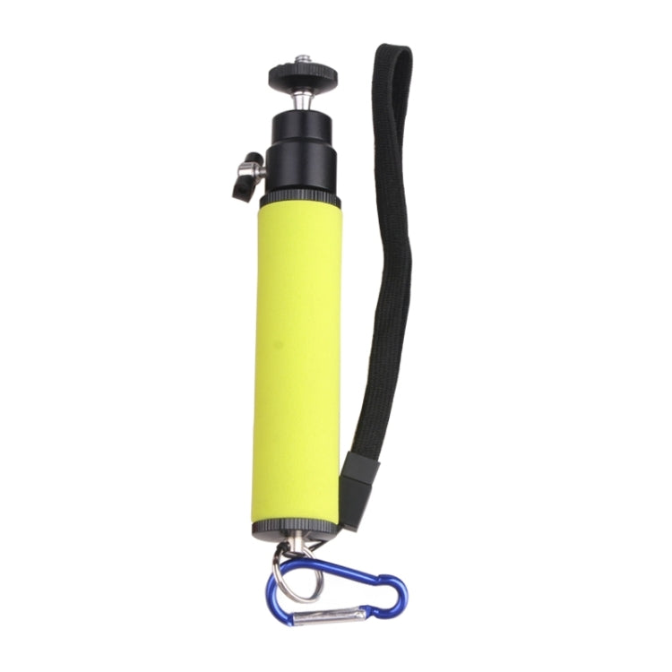 Green LED Flash Light Holder Sponge Steadicam Handheld Monopod with Gimbal for SLR Camera