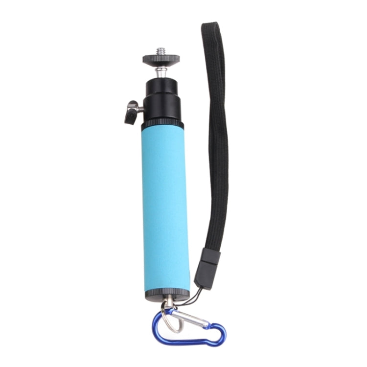 LED Flash Light Holder Steadicam Handheld Monopod with Gimbal for SLR Camera (Blue)