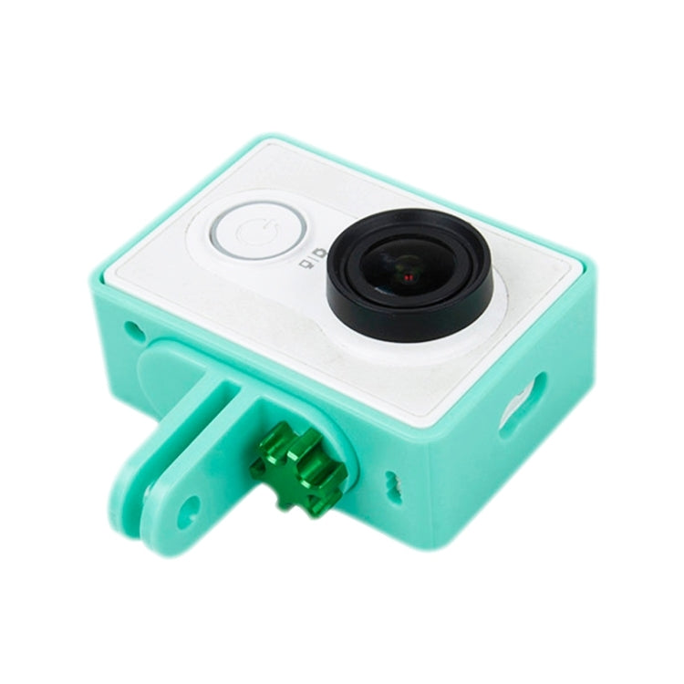 TMC Plastic Frame Mount Housing for Xiaomi Yi Sport Camera - Green