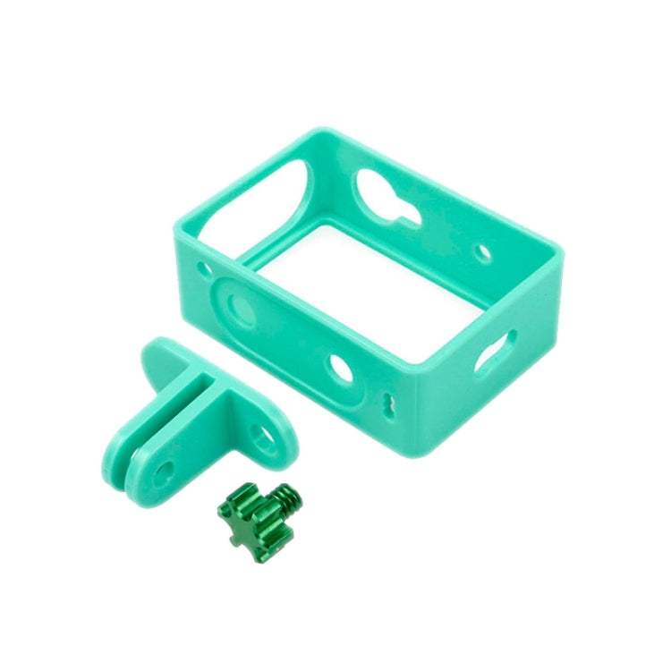 TMC Plastic Frame Mount Housing for Xiaomi Yi Sport Camera - Green