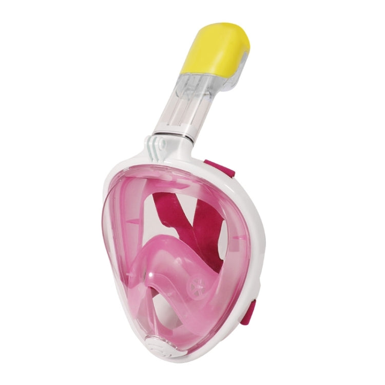 Full Dry Diving Mask with GoPro Mount - M Size (Pink)