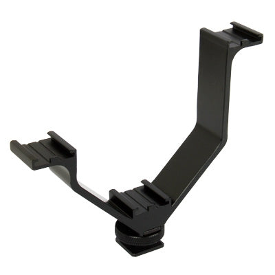 12.5 cm Triple Shoe V-Bracket in Black