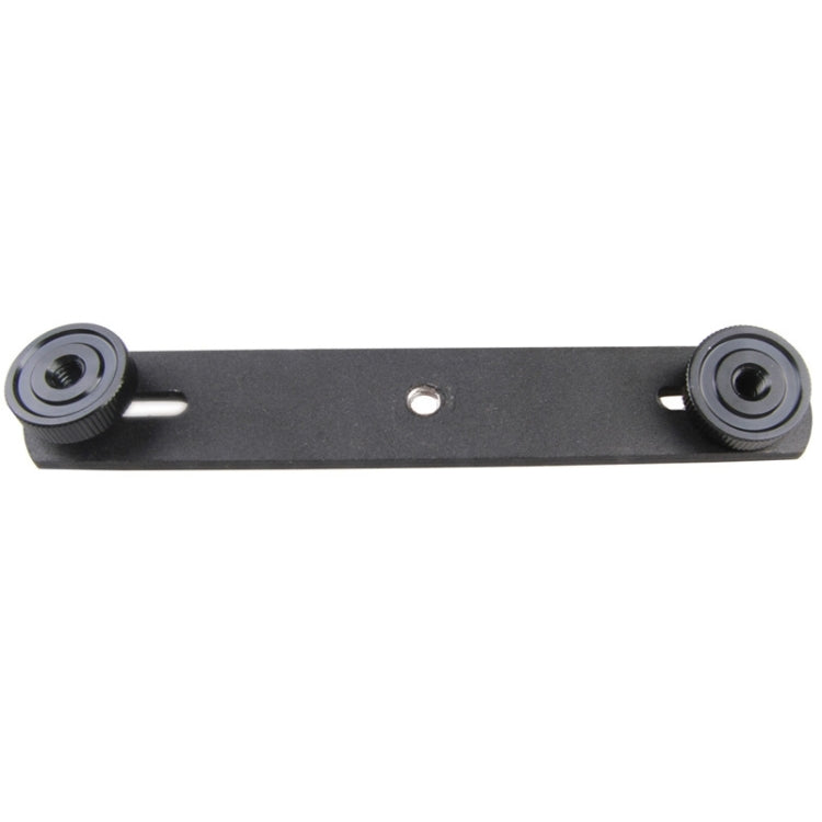 Dual-Headed Camera LED Light Bracket with Mounting Options