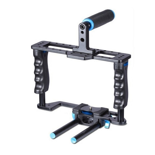 YELANGU Protective Cage Handle Stabilizer Set for DSLR Camera