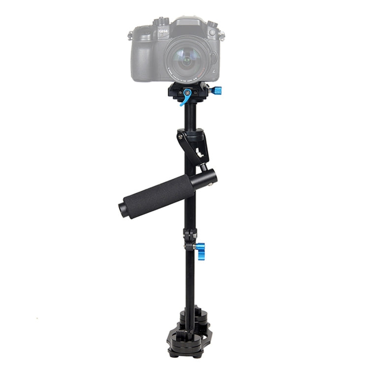 YELANGU S40L 40cm Aluminum Alloy Handheld Stabilizer for DSLR Camera DV (Black) with Shock Absorption Arm