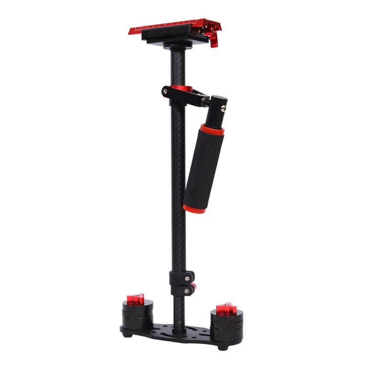 YELANGU Carbon Fiber Handheld Stabilizer for DSLR & DV Digital Video Cameras - Red