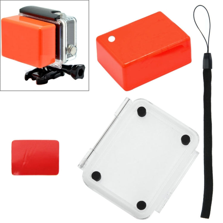 Action Camera Floaty Waterproof Backdoor Cover Kit for SJ4000 / SJ5000 / SJ6000