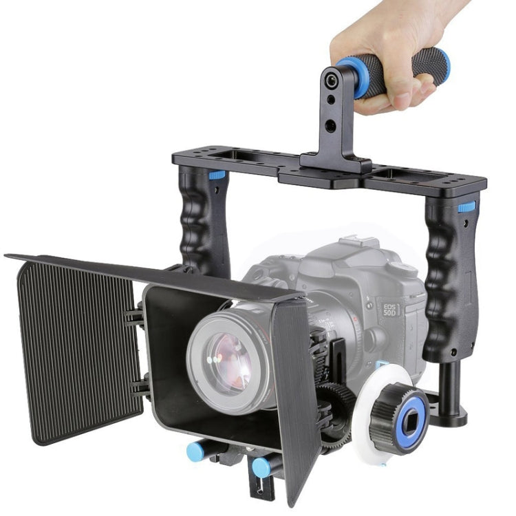 YELANGU YLG1103A-B Camera Stabilizer and Matte Box Kit for DSLR and Video Cameras