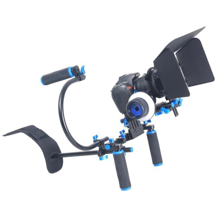 YELANGU YLG0102D Shoulder Mount Kit with Matte Box for DSLR and Video Cameras