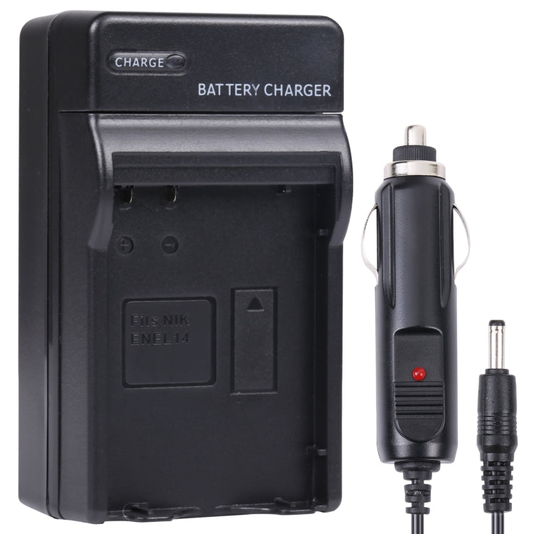 Nikon ENEL14 Digital Camera Battery Car Charger (Black)