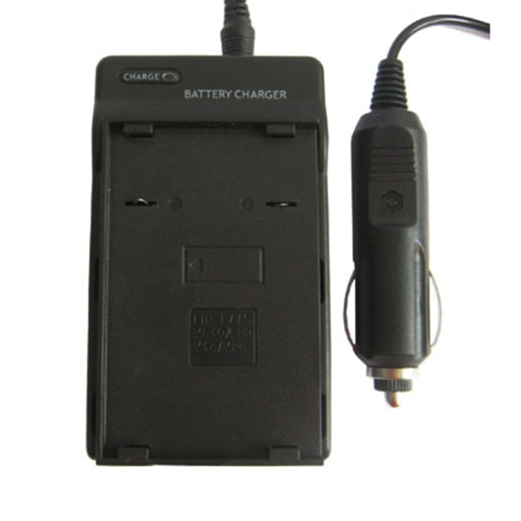 Camera Battery Charger for Panasonic V610/V620/V14/V26 with Wide Input Range (Black)