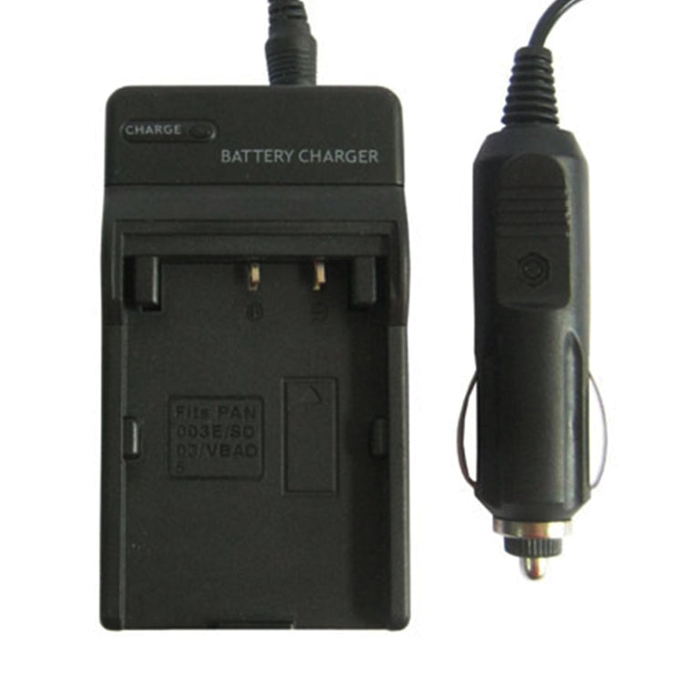 Panasonic 003E/ S003/ VBA0 Digital Camera Battery Charger (Black)
