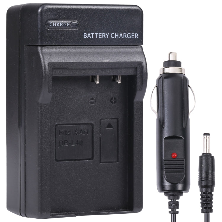 SANYO DBL40 Digital Camera Battery Charger (Black)