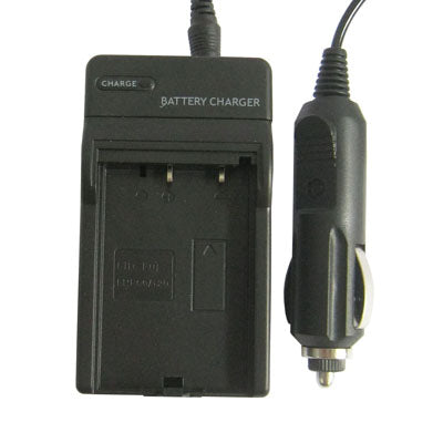 Digital Camera Battery Charger for SANYO DBL50 & FUJI FNP60/ NP120 (Black) with Multiple Plug Options