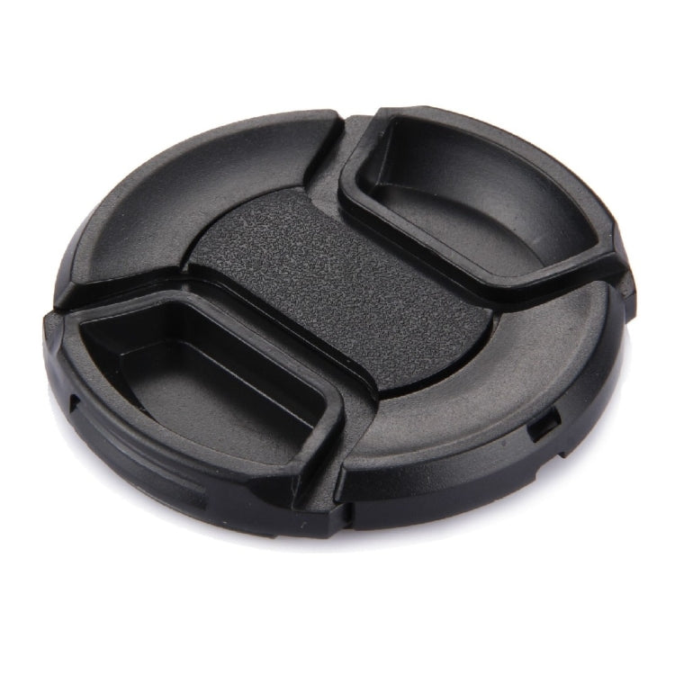 Center Pinch Camera Lens Cap - 58mm (Black)