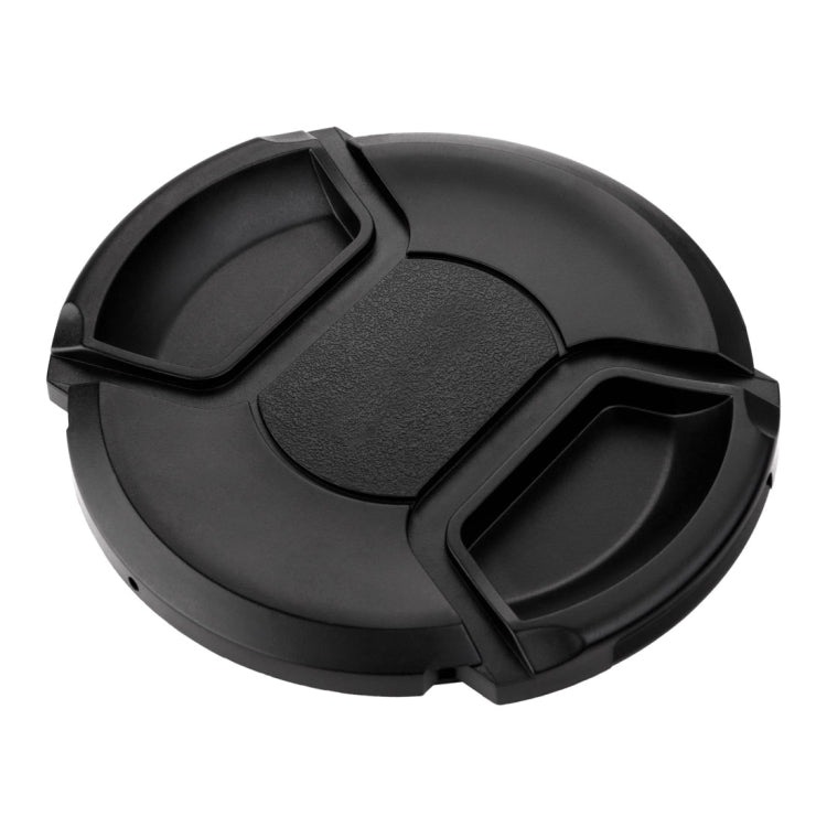 Center Pinch Camera Lens Cap - 72mm (Black)