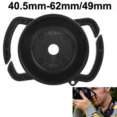 Center Pinch Camera Lens Cap for 40.5-62mm / 49mm Lenses