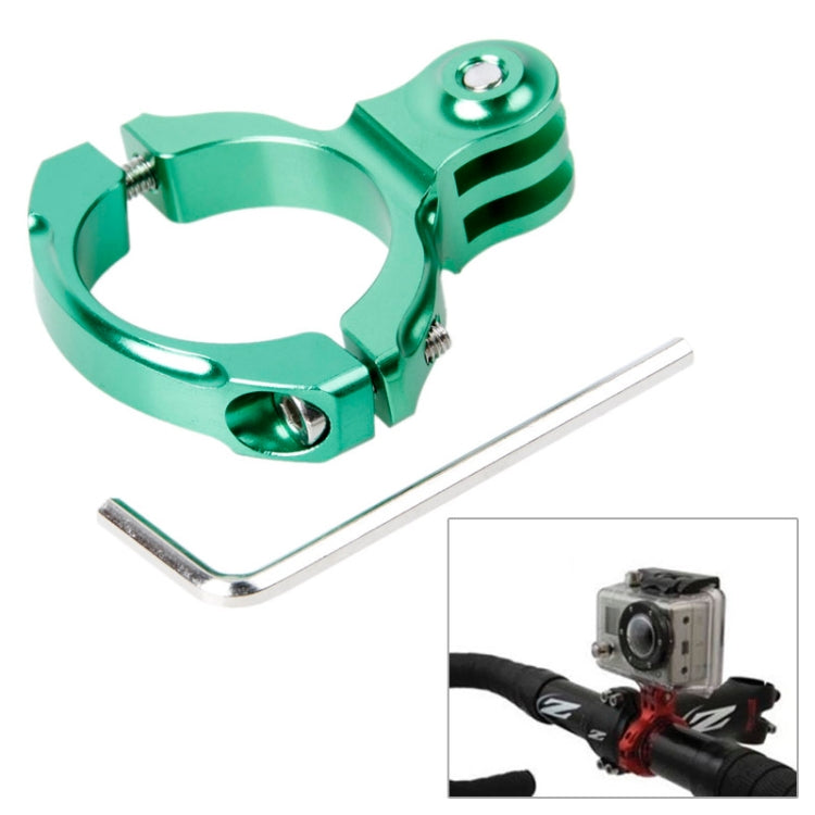 TMC HR87 Bike Aluminum Handle Bar Standard Mount for Action Cameras, 31.8mm (Green)