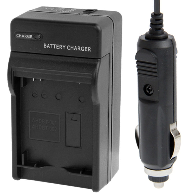 2-in-1 Charger for Gopro Hero 2 AHDBT-001 / AHDBT-002 (Black)