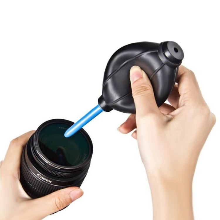 Rubber Mini Air Dust Blower Cleaner for Devices and Precision Equipment (Black)