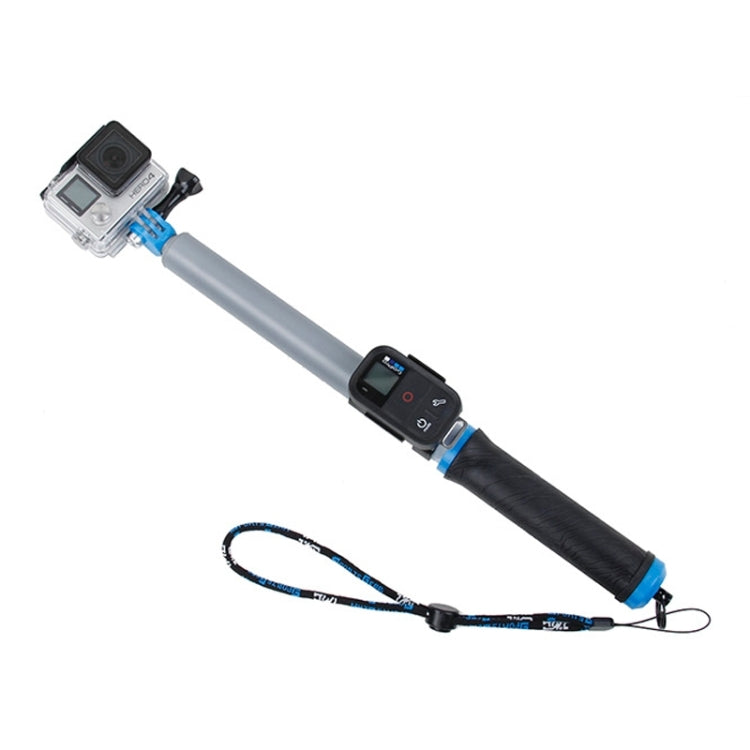 TMC 14-40.5 inch Extension Pole for GoPro, Insta360, and DJI Action Cameras (Grey)