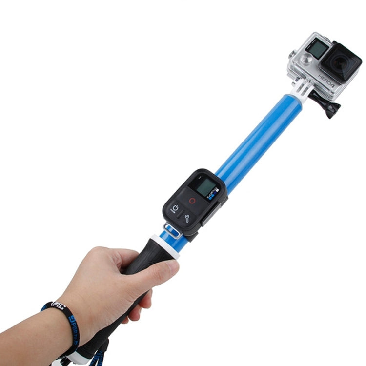 TMC 14-40.5 inch Extension Pole for Action Cameras (Blue)