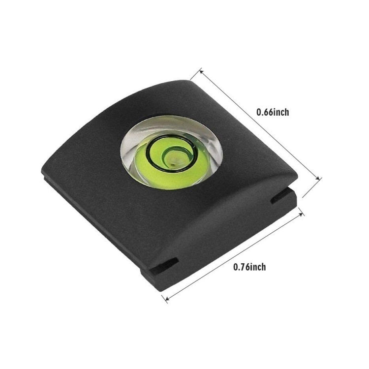 Hot Shoe Spirit Level Cover Protector (Black): High-Quality Multi-Functional Hot Shoe Protection