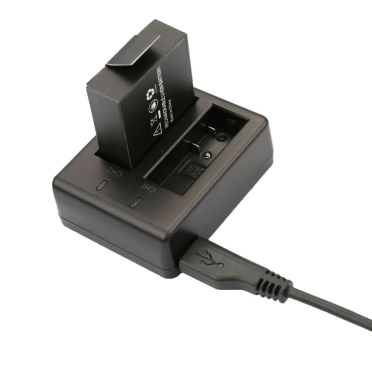 USB Dual Battery Travel Charger for SJCAM SJ4000 / SJ5000 / SJ6000 (CH1 / CH2) - Enhanced Charging and Versatile Compatibility