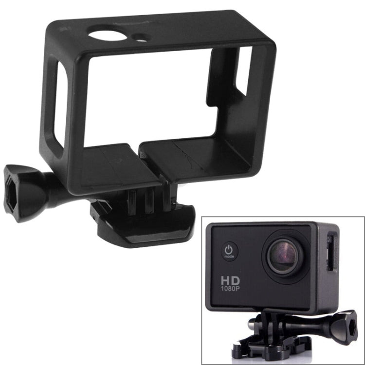 SJ4000/SJ6000 Standard Protective Frame Mount Housing with Assorted Mounting Hardware