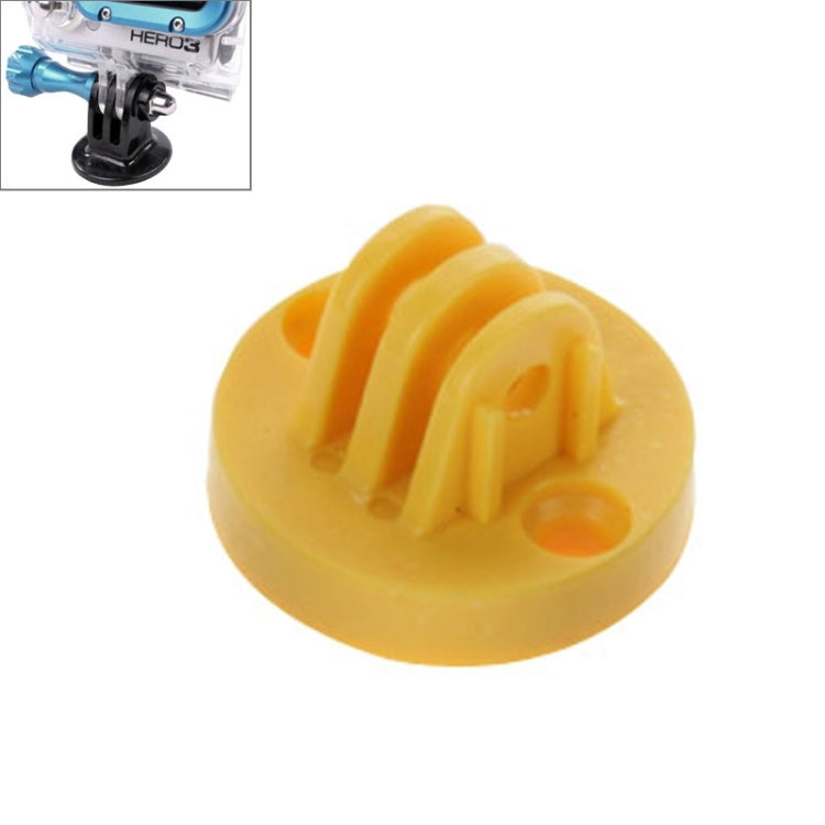 Camcorder Mount Adapter for GoPro HERO6/5/5 Session/4/3+/3/2/1 - Yellow