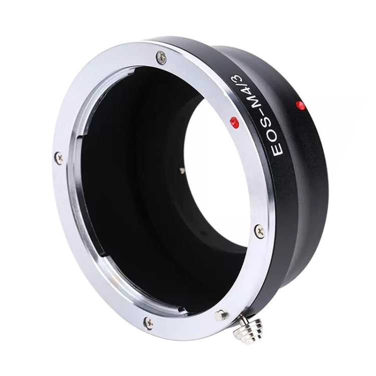 EOS-M4/3 Lens Mount Adapter (Black)