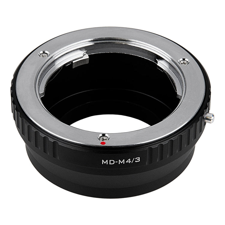 MD-M4/3 Lens Mount Stepping Ring - Black