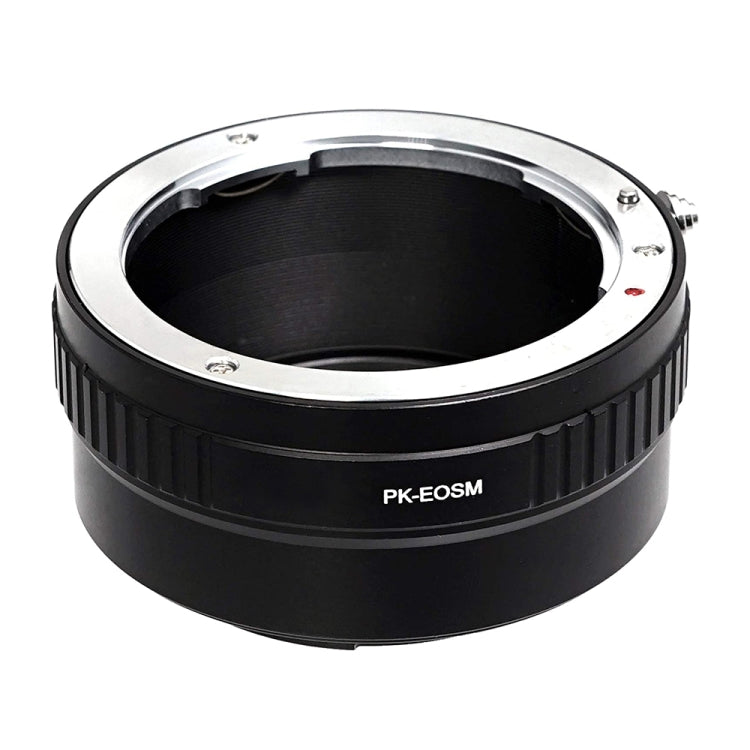 PK-EOS M Lens Mount Stepping Ring in Black