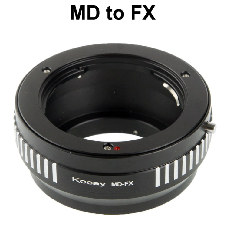 Lens Adapter Ring for Mounting MD Lenses to FX Cameras (Black)