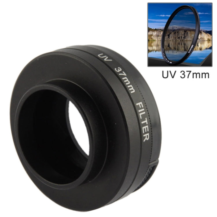 37mm UV Filter Lens with Cap for GoPro HERO4 /3+ /3: Elevate your Outdoor Photography Game