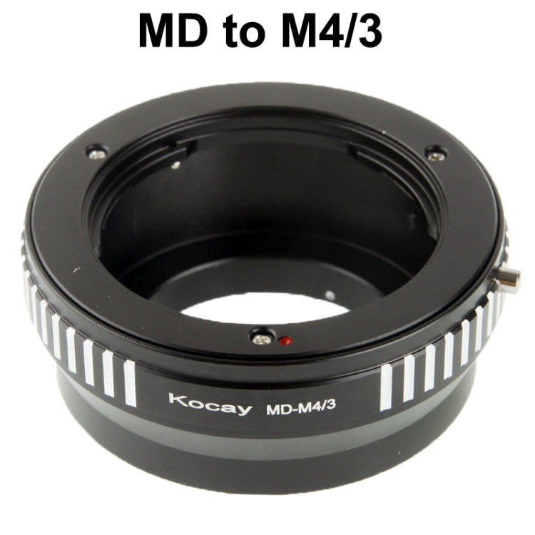 MD Lens to M4/3 Lens Mount Adapter (Black)