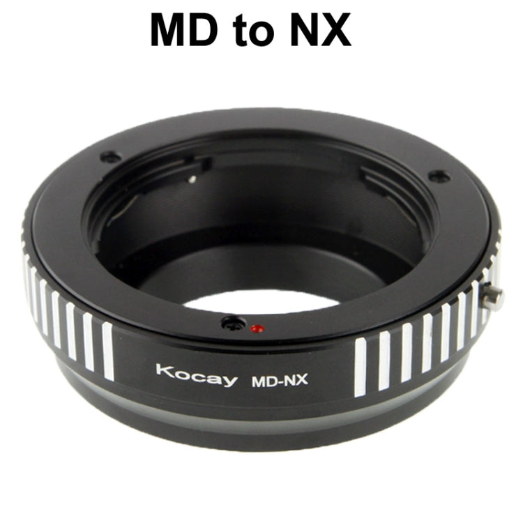 MD Lens to NX Lens Mount Stepping Ring - Black