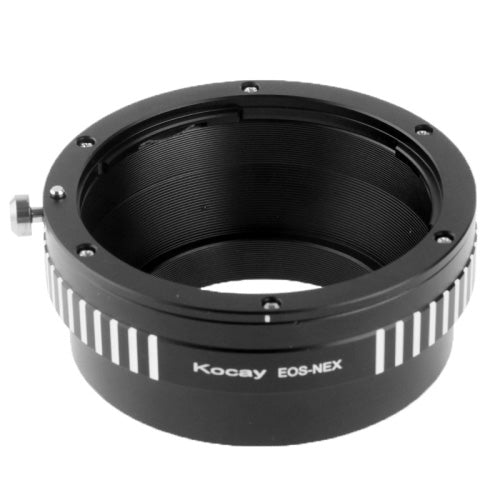 EOS Lens to NEX Lens Mount Adapter Ring (Black)