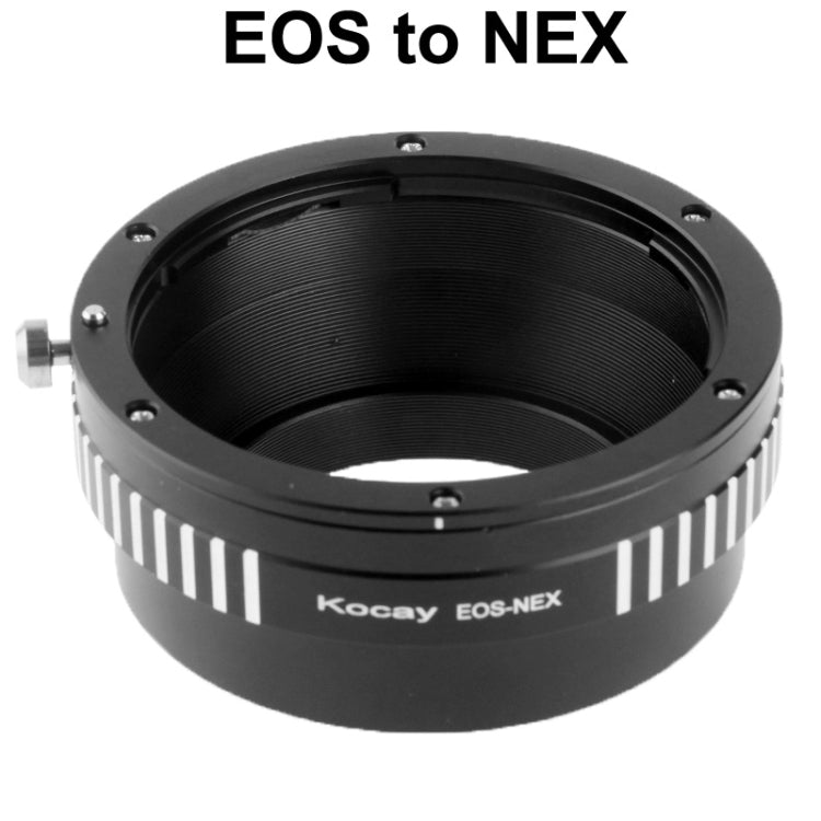 EOS Lens to NEX Lens Mount Adapter Ring (Black)