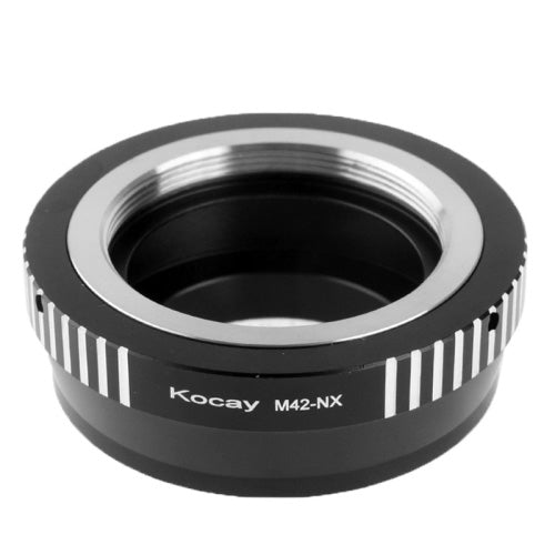 M42 to NX Lens Mount Stepping Ring (Black)