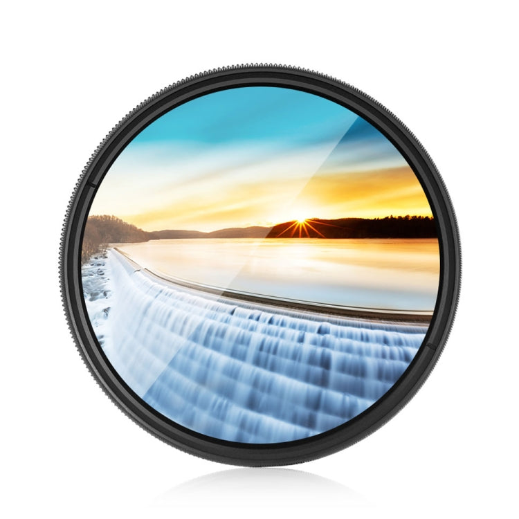 Adjustable 77mm ND Fader Neutral Density Filter with Rotating Functionality and Slim Profile Design (Black)