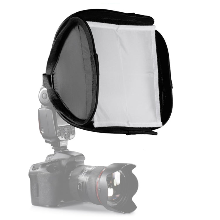 Foldable Soft Flash Diffuser Dome with Even Light Distribution