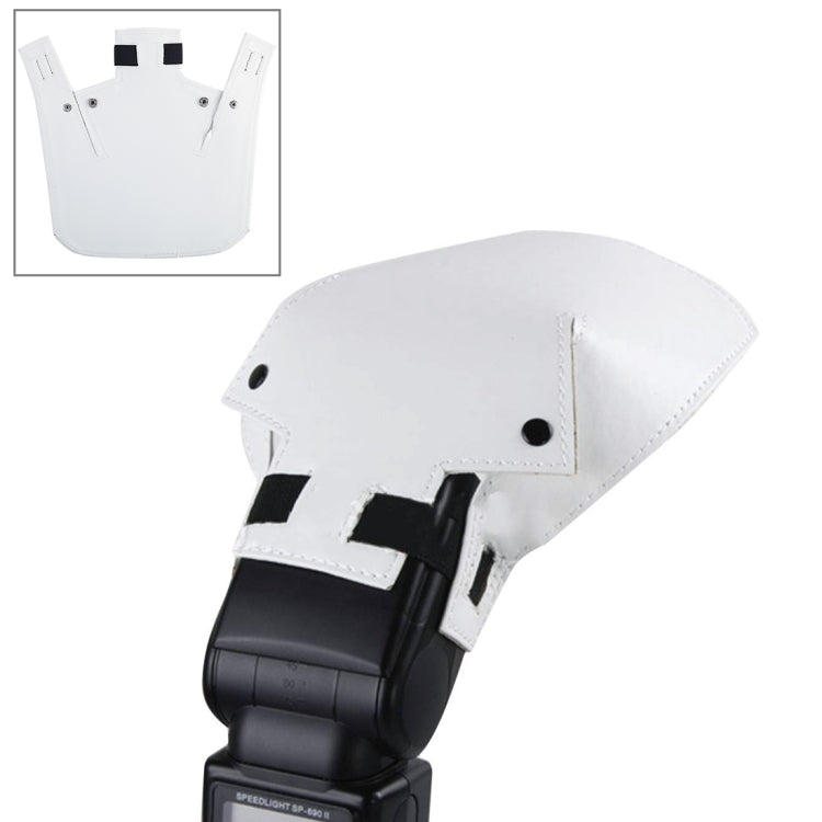 Flash Diffuser for Swivel-Head Camera Flashes (White)