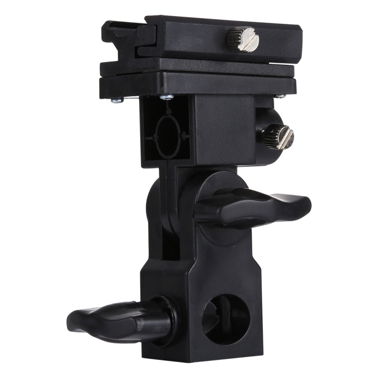 B Type Flash Light Stand Bracket in Black