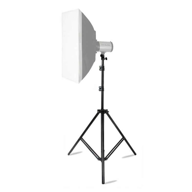 Professional Aluminum Photography Lighting Stand - 68cm-200cm Height (Black)