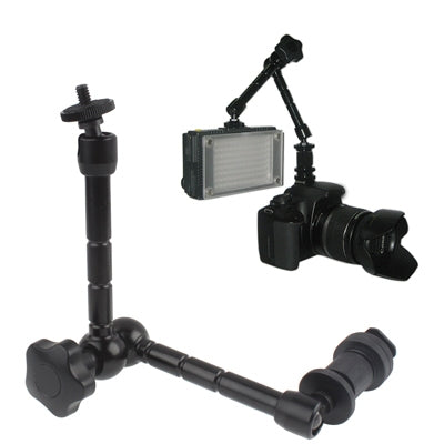 11 inch Adjustable Magic Arm for Camera Accessories (Black)