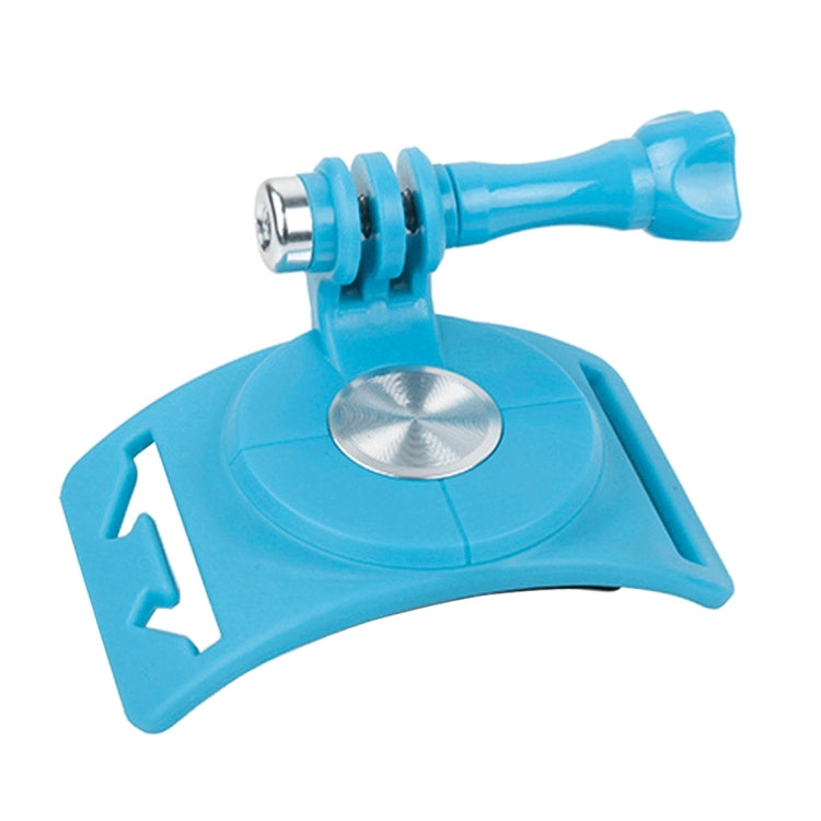 TMC HR357 360-degree Rotation Mount with Straps for Action Cameras (Blue)