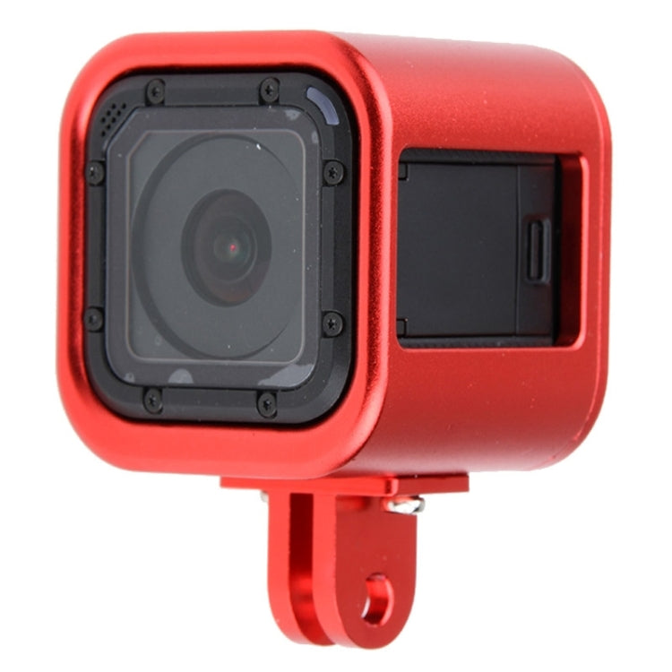 Aluminum Alloy Protective Cage for GoPro HERO5 Session /HERO4 Session /HERO Session (Red)